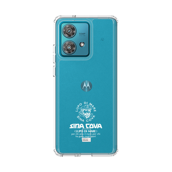 Slim Protection Case［ SINA COVA - Logo - White ］