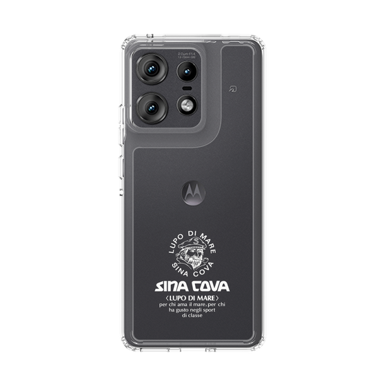 Slim Protection Case［ SINA COVA - Logo - White ］
