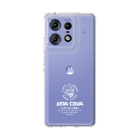 Slim Protection Case［ SINA COVA - Logo - White ］