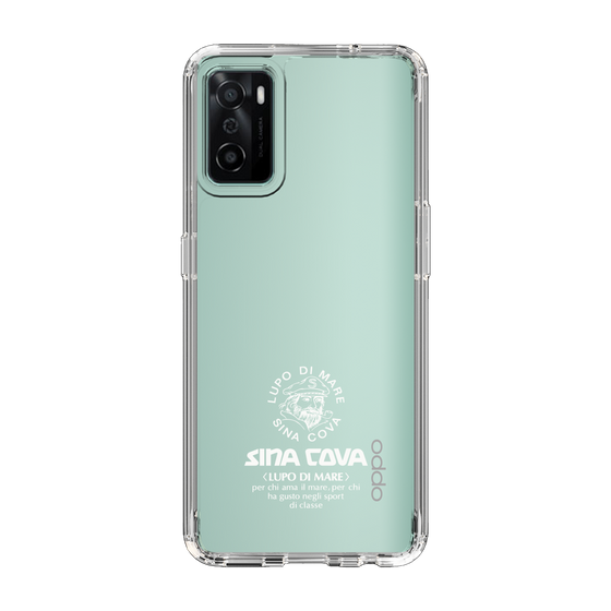 Slim Protection Case［ SINA COVA - Logo - White ］