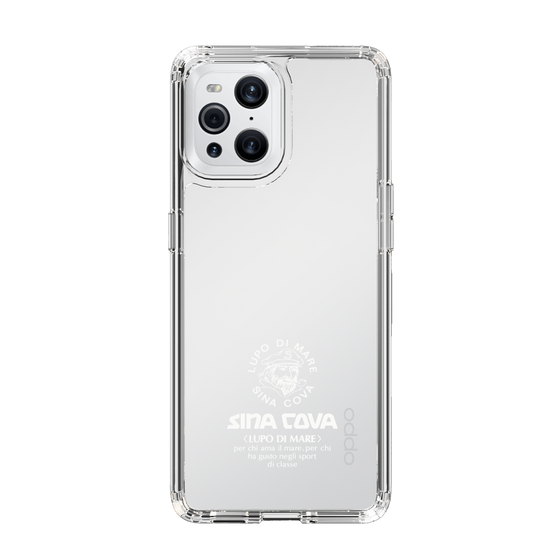 Slim Protection Case［ SINA COVA - Logo - White ］