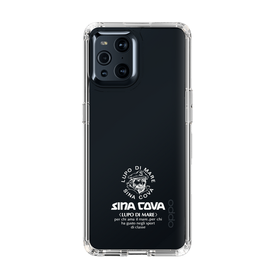 Slim Protection Case［ SINA COVA - Logo - White ］