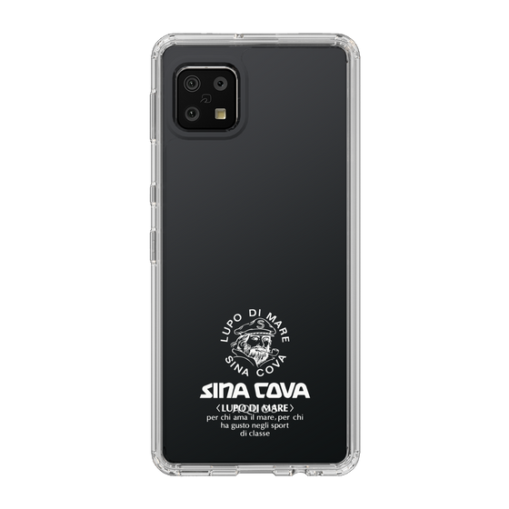Slim Protection Case［ SINA COVA - Logo - White ］