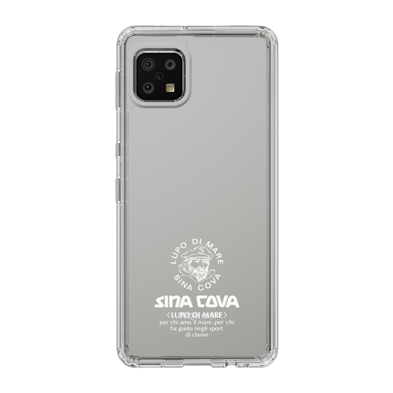 Slim Protection Case［ SINA COVA - Logo - White ］