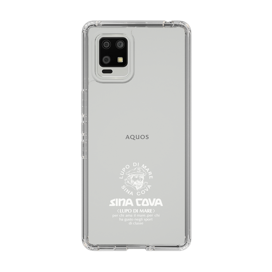 Slim Protection Case［ SINA COVA - Logo - White ］