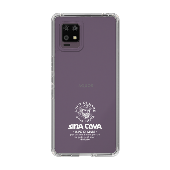 Slim Protection Case［ SINA COVA - Logo - White ］