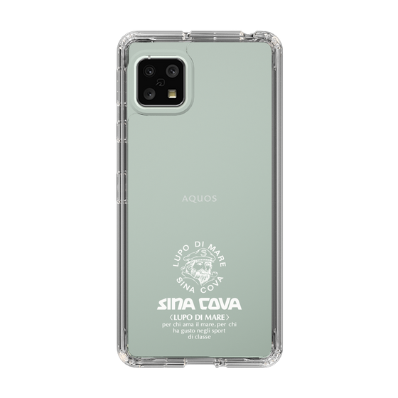 Slim Protection Case［ SINA COVA - Logo - White ］