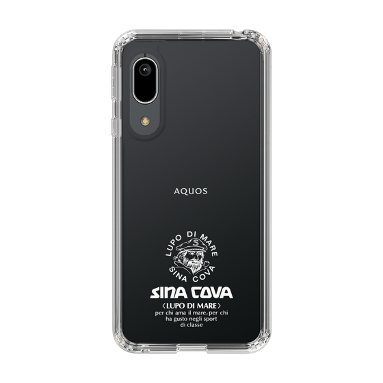 Slim Protection Case［ SINA COVA - Logo - White ］