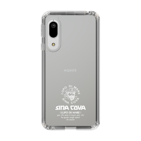 Slim Protection Case［ SINA COVA - Logo - White ］