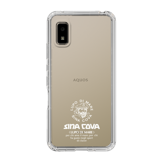 Slim Protection Case［ SINA COVA - Logo - White ］