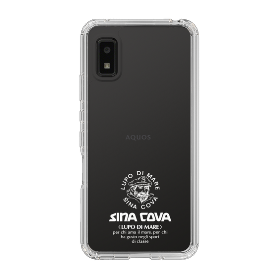 Slim Protection Case［ SINA COVA - Logo - White ］