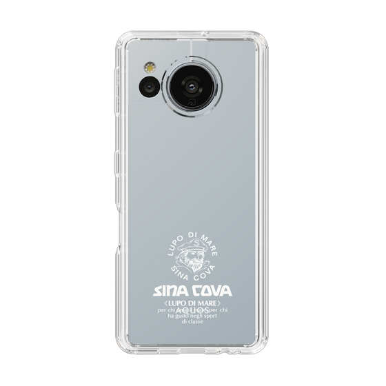 Slim Protection Case［ SINA COVA - Logo - White ］