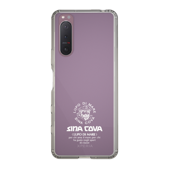 Slim Protection Case［ SINA COVA - Logo - White ］