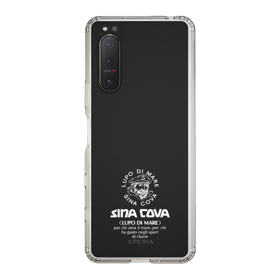Slim Protection Case［ SINA COVA - Logo - White ］