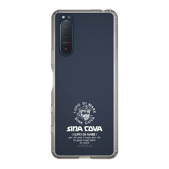 Slim Protection Case［ SINA COVA - Logo - White ］