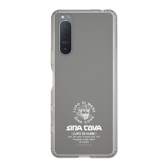 Slim Protection Case［ SINA COVA - Logo - White ］