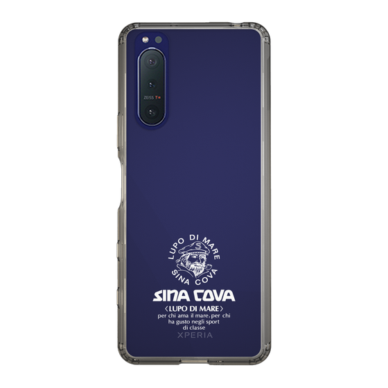 Slim Protection Case［ SINA COVA - Logo - White ］