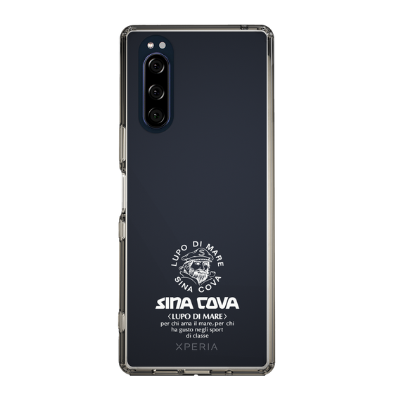 Slim Protection Case［ SINA COVA - Logo - White ］