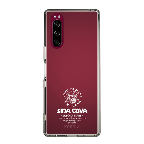 Slim Protection Case［ SINA COVA - Logo - White ］