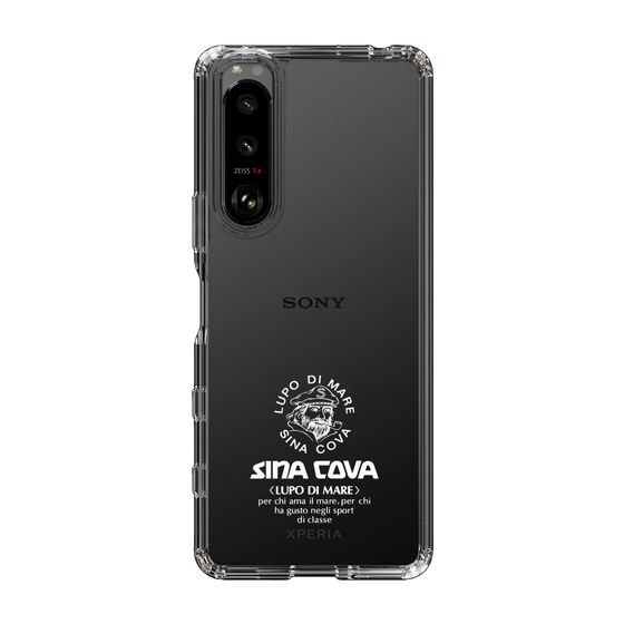Slim Protection Case［ SINA COVA - Logo - White ］