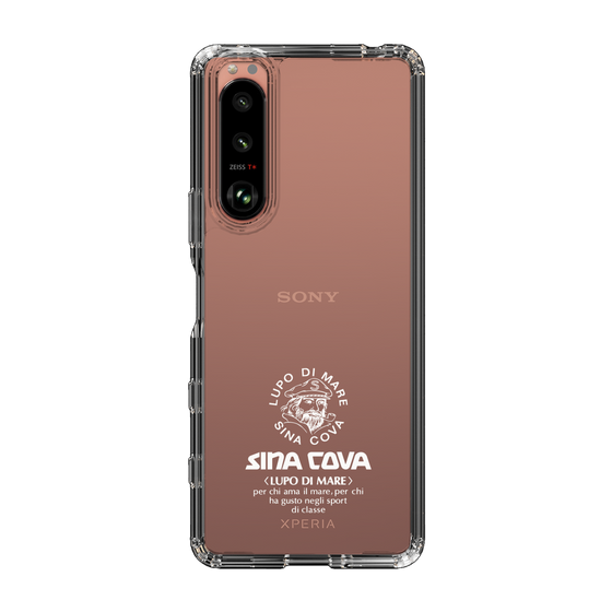 Slim Protection Case［ SINA COVA - Logo - White ］