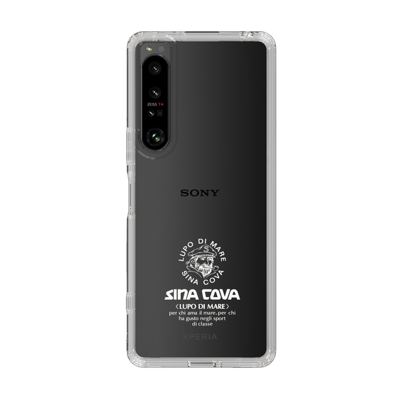 Slim Protection Case［ SINA COVA - Logo - White ］