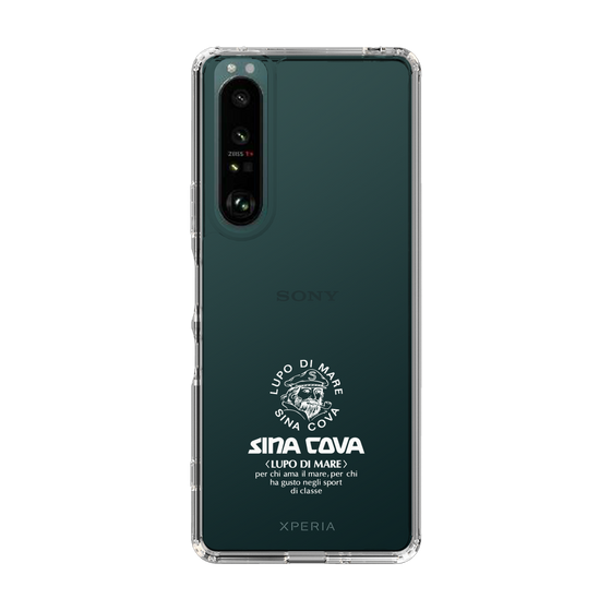 Slim Protection Case［ SINA COVA - Logo - White ］
