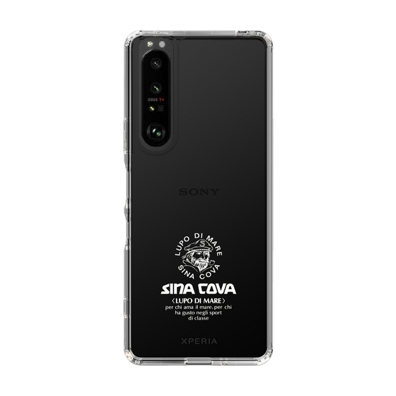 Slim Protection Case［ SINA COVA - Logo - White ］