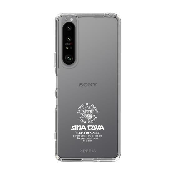 Slim Protection Case［ SINA COVA - Logo - White ］