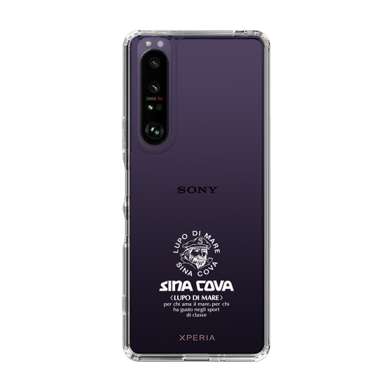 Slim Protection Case［ SINA COVA - Logo - White ］