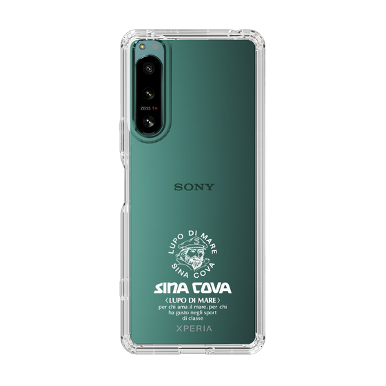 Slim Protection Case［ SINA COVA - Logo - White ］