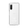 Slim Protection Case［ SINA COVA - Logo - White ］