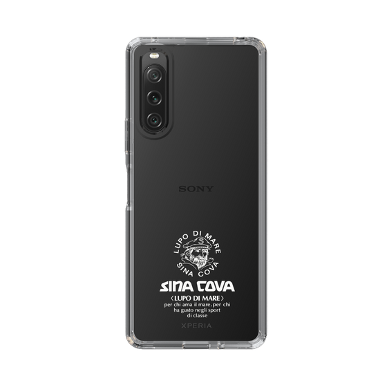 Slim Protection Case［ SINA COVA - Logo - White ］
