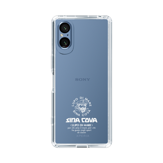 Slim Protection Case［ SINA COVA - Logo - White ］