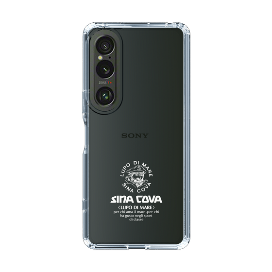 Slim Protection Case［ SINA COVA - Logo - White ］