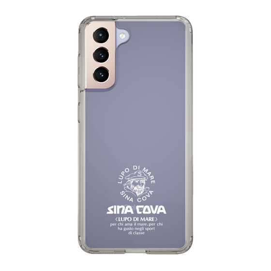 Slim Protection Case［ SINA COVA - Logo - White ］