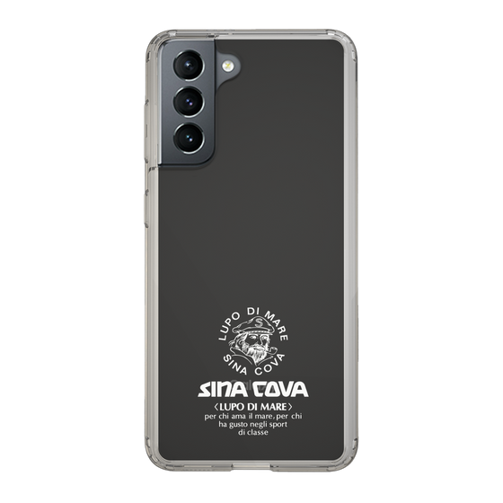 Slim Protection Case［ SINA COVA - Logo - White ］