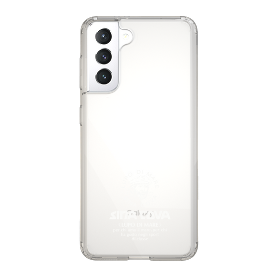 Slim Protection Case［ SINA COVA - Logo - White ］