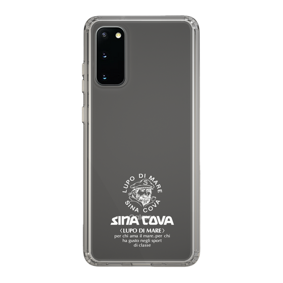 Slim Protection Case［ SINA COVA - Logo - White ］