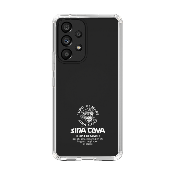Slim Protection Case［ SINA COVA - Logo - White ］
