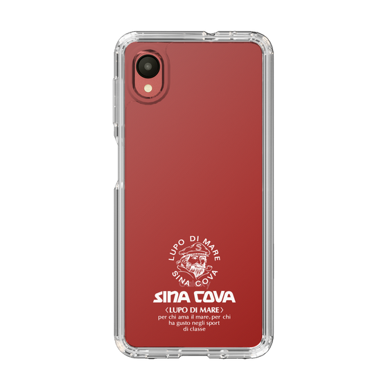 Slim Protection Case［ SINA COVA - Logo - White ］