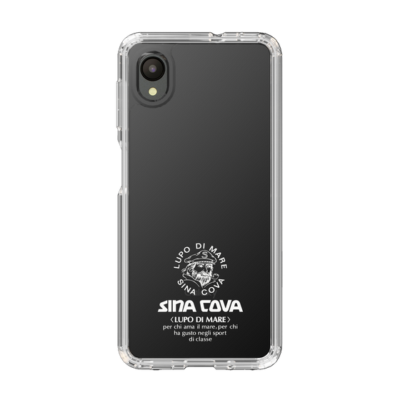 Slim Protection Case［ SINA COVA - Logo - White ］