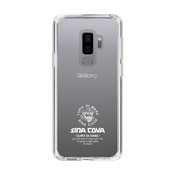 Slim Protection Case［ SINA COVA - Logo - White ］