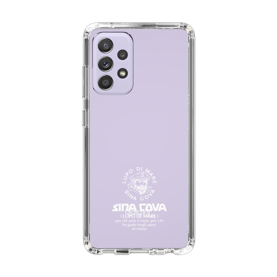 Slim Protection Case［ SINA COVA - Logo - White ］