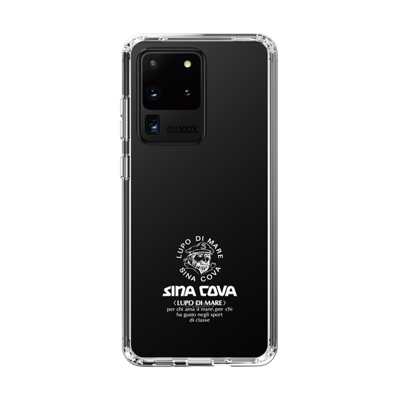 Slim Protection Case［ SINA COVA - Logo - White ］