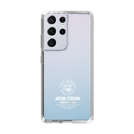 Slim Protection Case［ SINA COVA - Logo - White ］