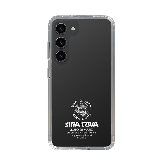 Slim Protection Case［ SINA COVA - Logo - White ］
