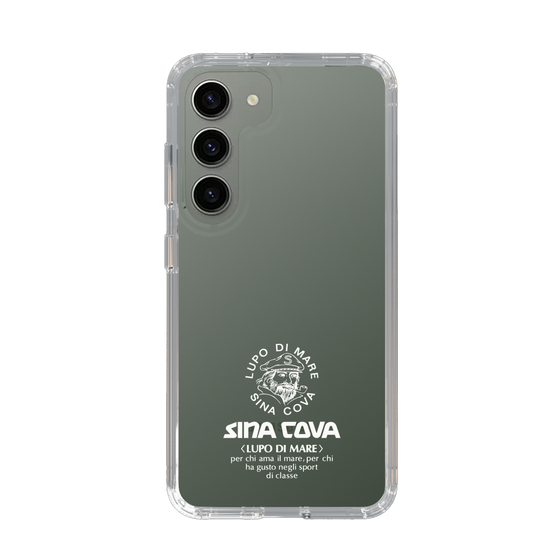 Slim Protection Case［ SINA COVA - Logo - White ］