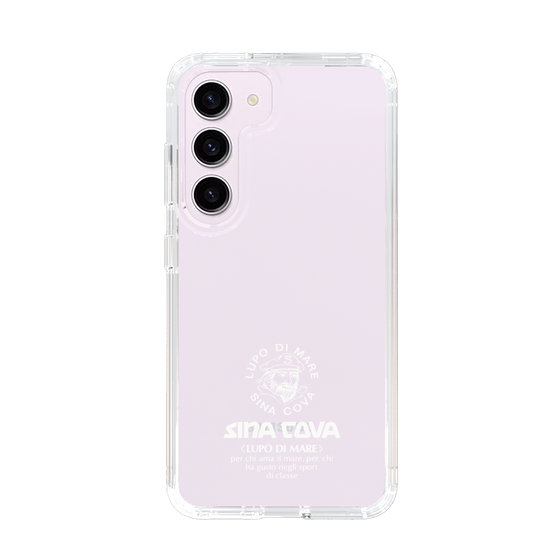 Slim Protection Case［ SINA COVA - Logo - White ］