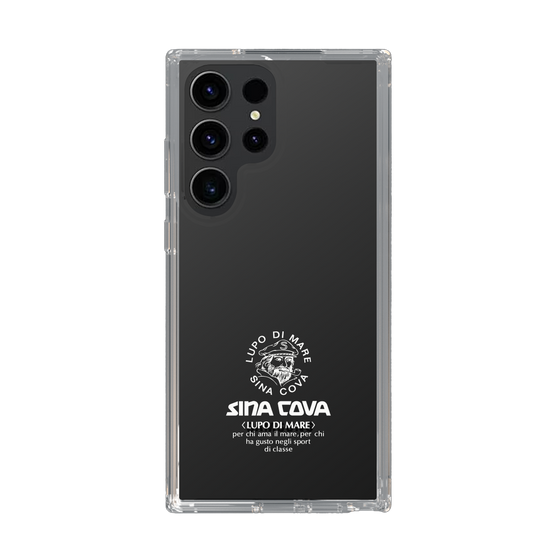 Slim Protection Case［ SINA COVA - Logo - White ］